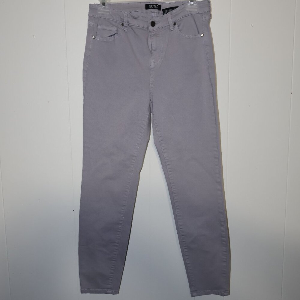 Buffalo David Bitton Aubrey High Rise Skinny Jeans – Light Grey (Women’s Size 6)